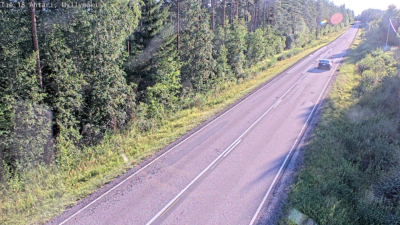 Kelikamerat Kuva Tie 18 Ähtäri, Myllymäki, Ähtäri, Etelä-Pohjanmaa