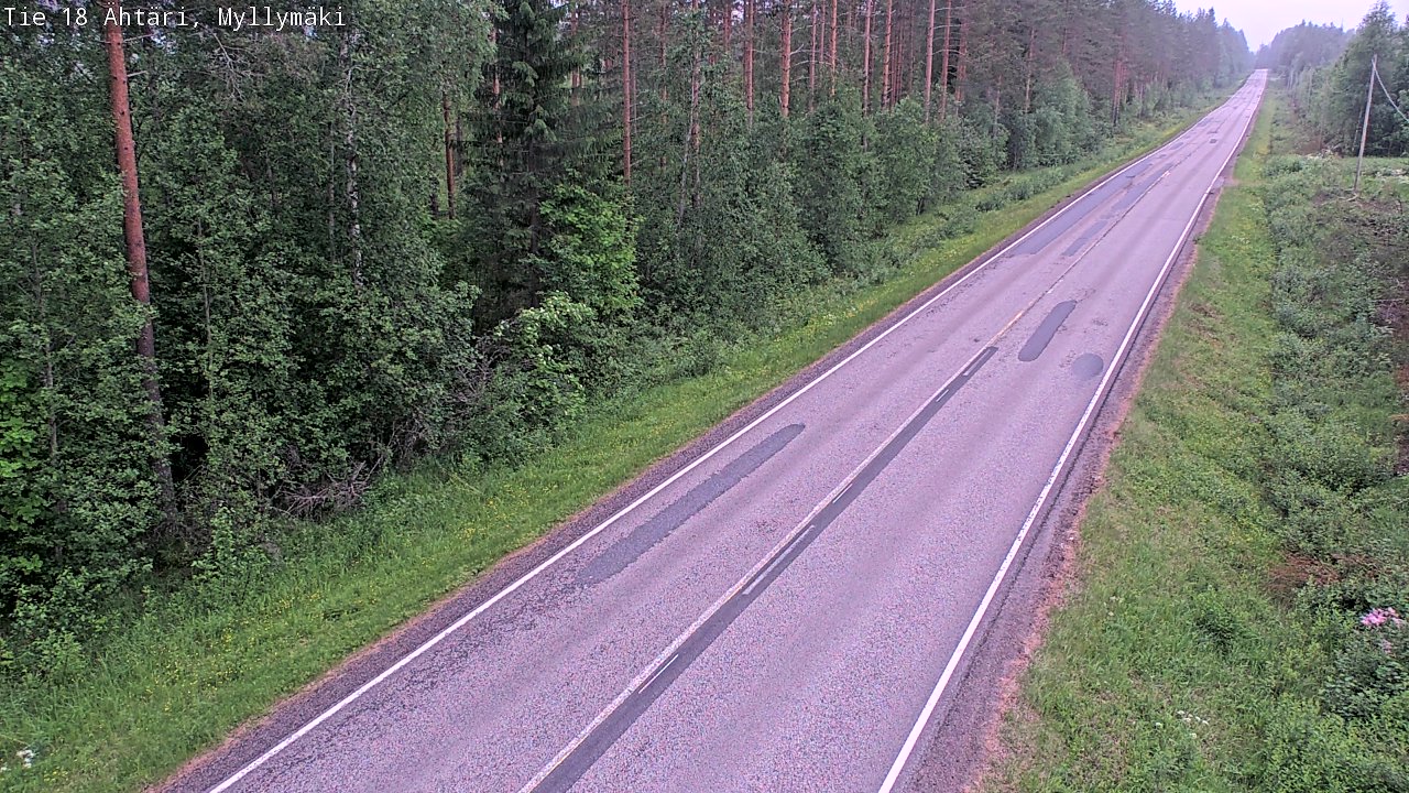 Kelikamerat Kuva Tie 18 Ähtäri, Myllymäki, Ähtäri, Etelä-Pohjanmaa