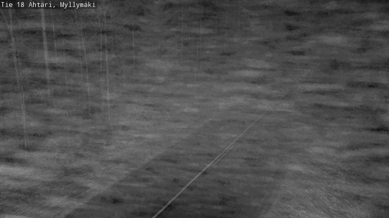 Weather Camera Image Road 18 Ähtäri, Myllymäki, Ähtäri, Etelä-Pohjanmaa