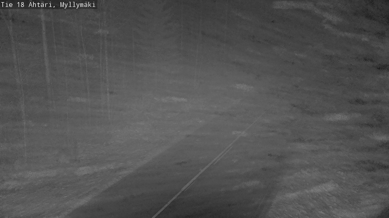 Weather Camera Image Road 18 Ähtäri, Myllymäki, Ähtäri, Etelä-Pohjanmaa