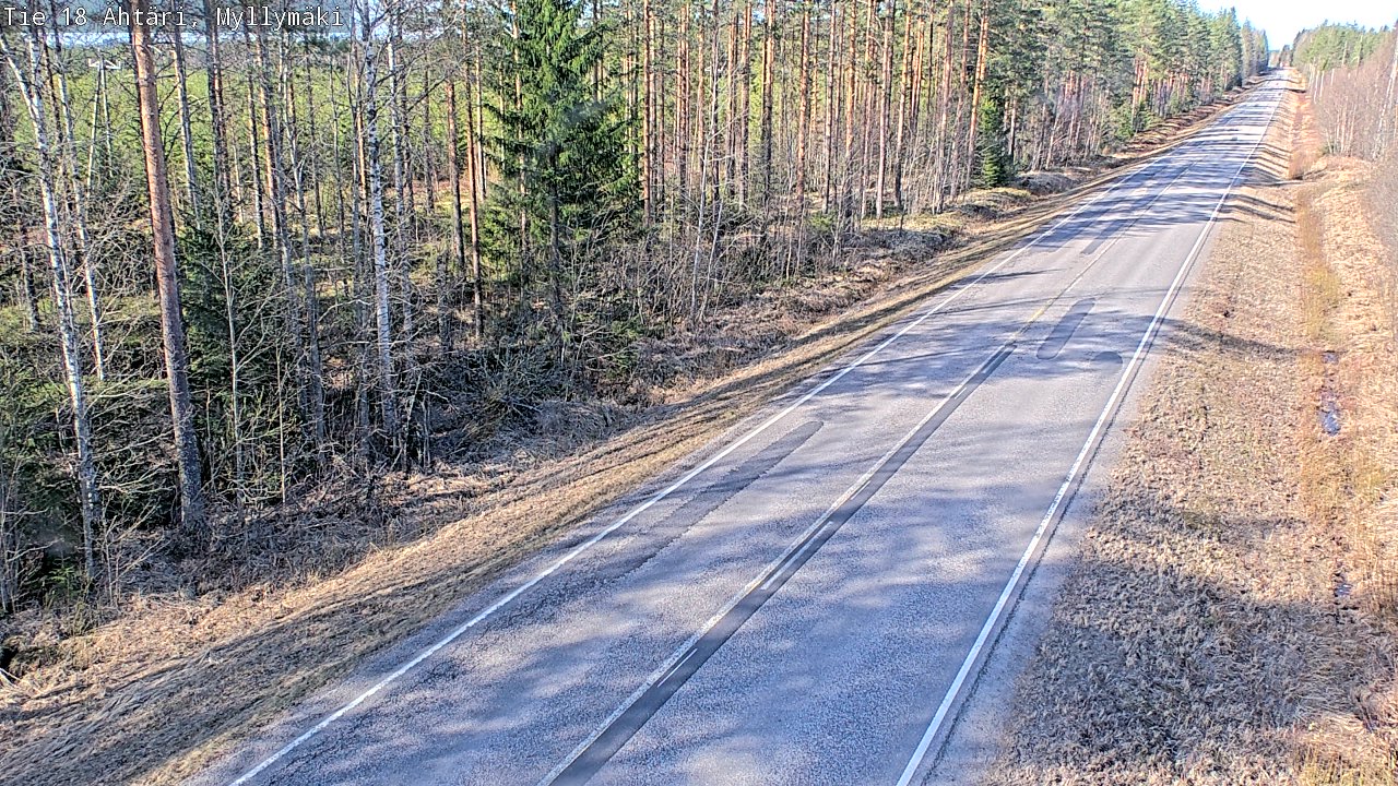 Kelikamerat Kuva Tie 18 Ähtäri, Myllymäki, Ähtäri, Etelä-Pohjanmaa
