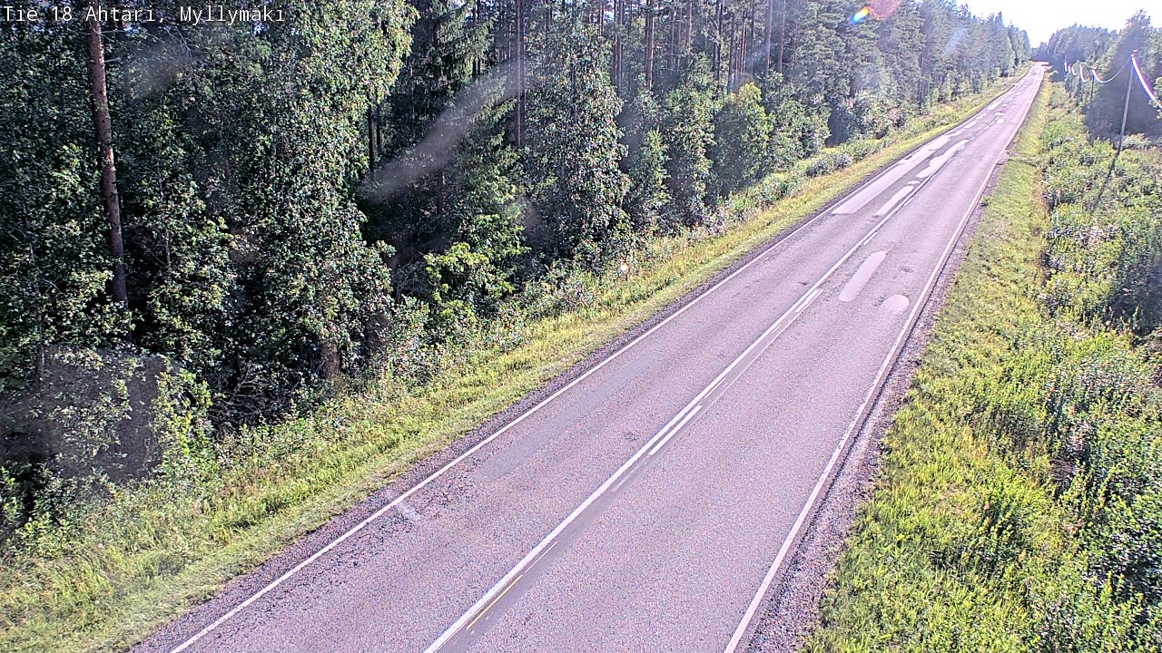 Kelikamerat Kuva Tie 18 Ähtäri, Myllymäki, Ähtäri, Etelä-Pohjanmaa