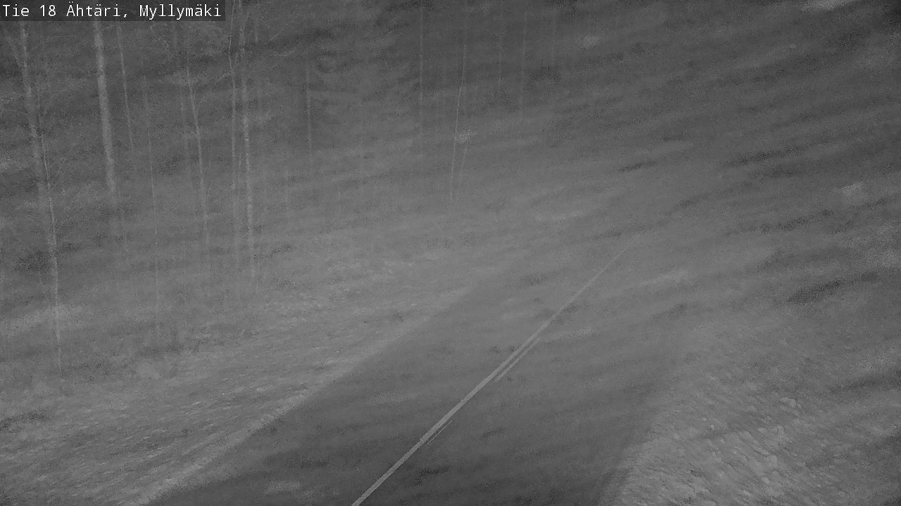 Weather Camera Image Road 18 Ähtäri, Myllymäki, Ähtäri, Etelä-Pohjanmaa