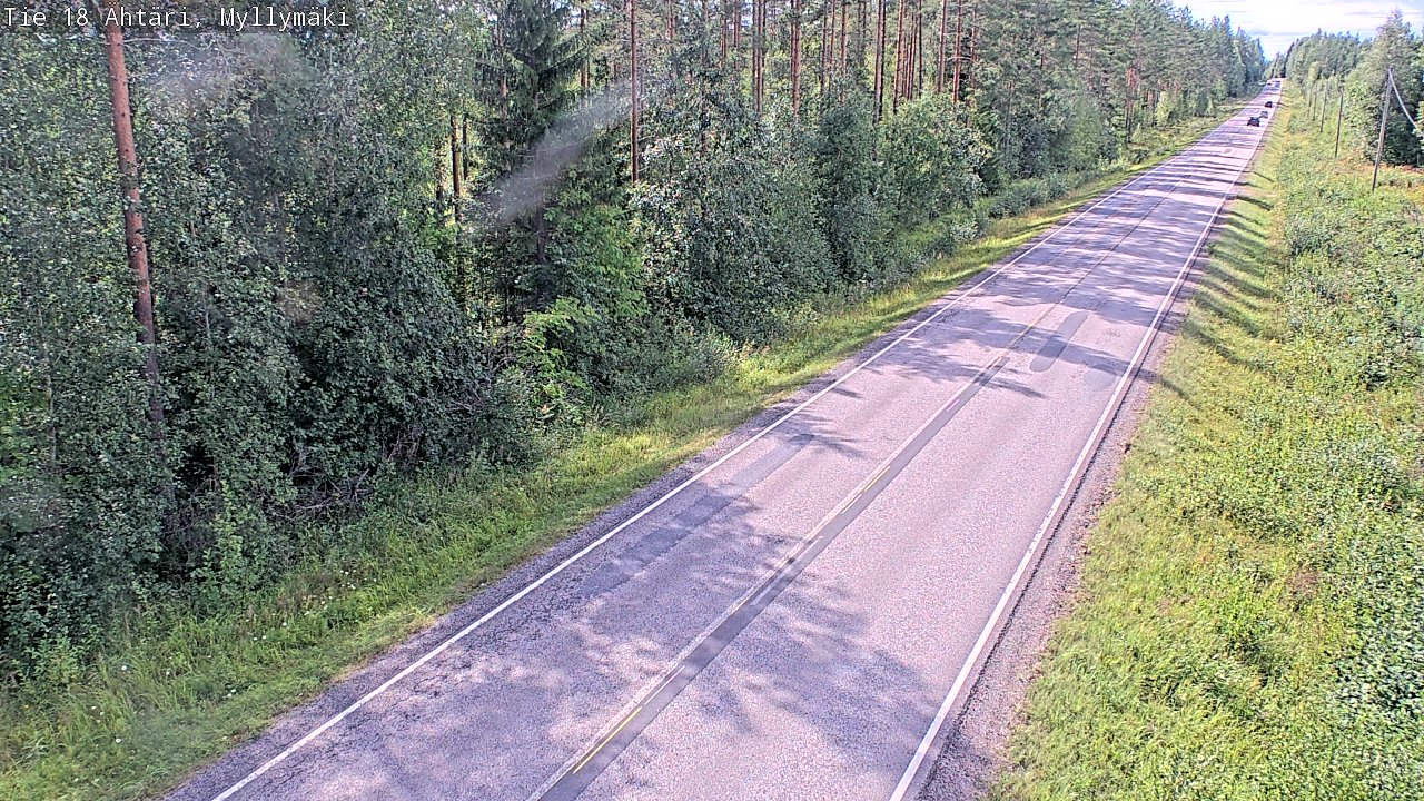 Kelikamerat Kuva Tie 18 Ähtäri, Myllymäki, Ähtäri, Etelä-Pohjanmaa