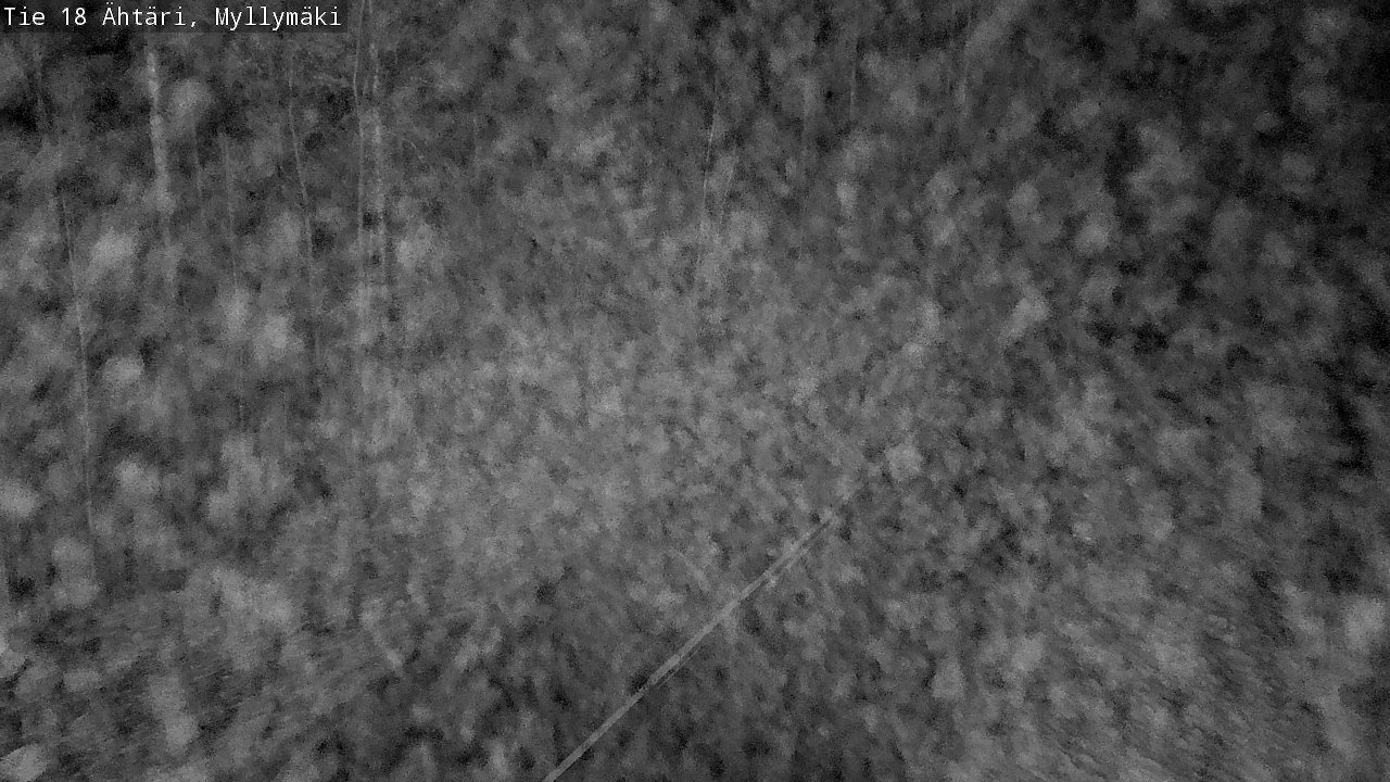 Weather Camera Image Road 18 Ähtäri, Myllymäki, Ähtäri, Etelä-Pohjanmaa