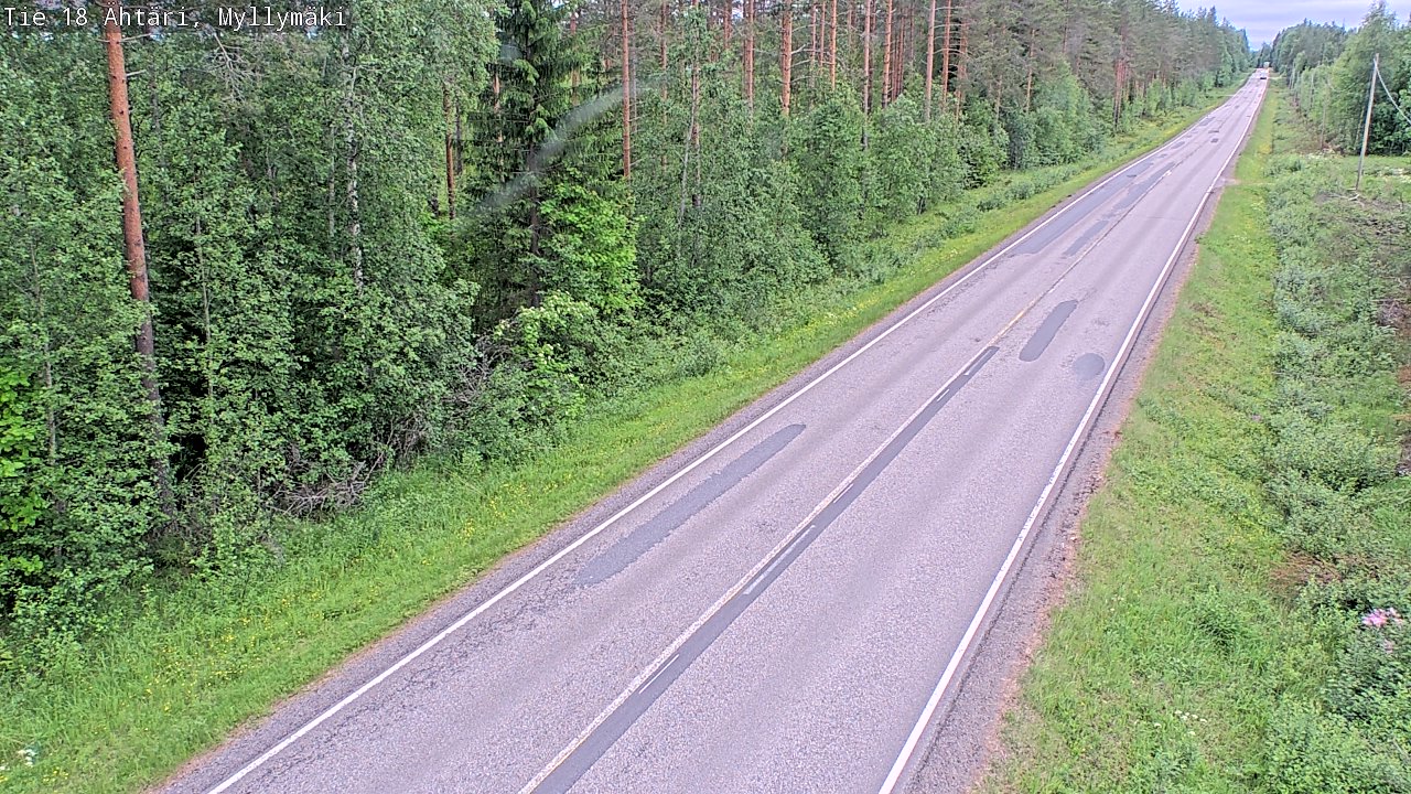Kelikamerat Kuva Tie 18 Ähtäri, Myllymäki, Ähtäri, Etelä-Pohjanmaa