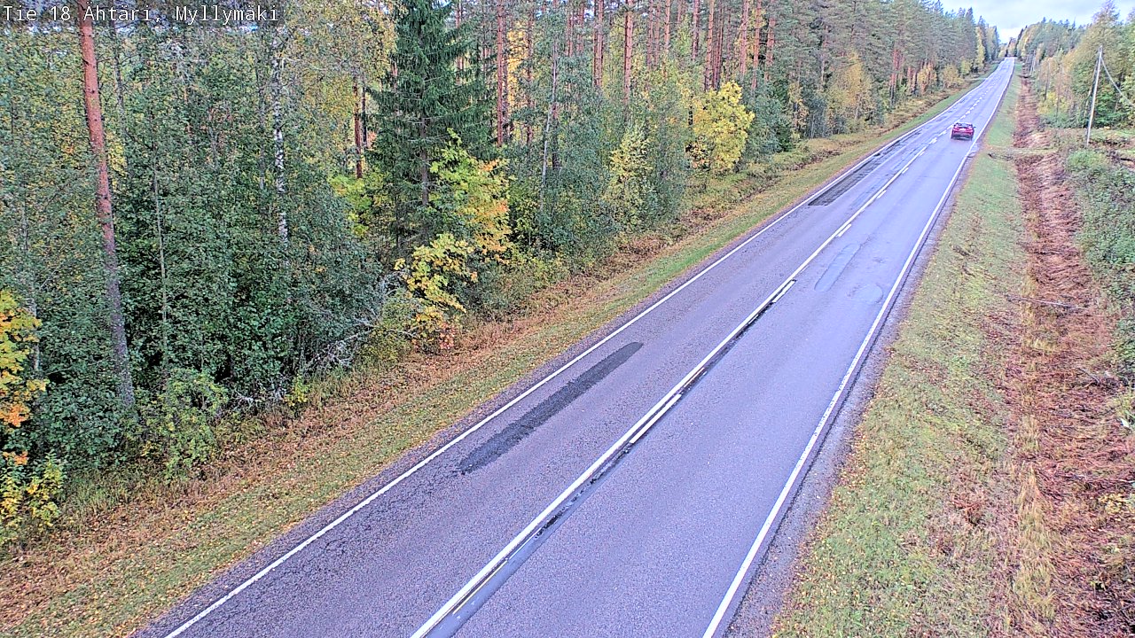 Kelikamerat Kuva Tie 18 Ähtäri, Myllymäki, Ähtäri, Etelä-Pohjanmaa
