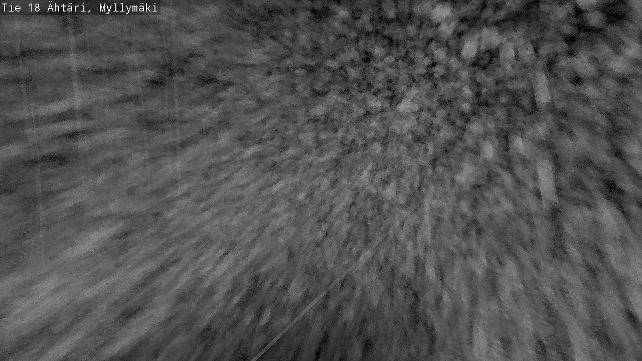 Weather Camera Image Road 18 Ähtäri, Myllymäki, Ähtäri, Etelä-Pohjanmaa