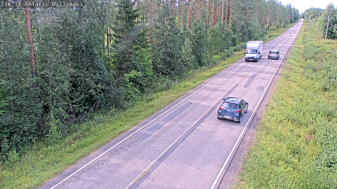 Kelikamerat Kuva Tie 18 Ähtäri, Myllymäki, Ähtäri, Etelä-Pohjanmaa