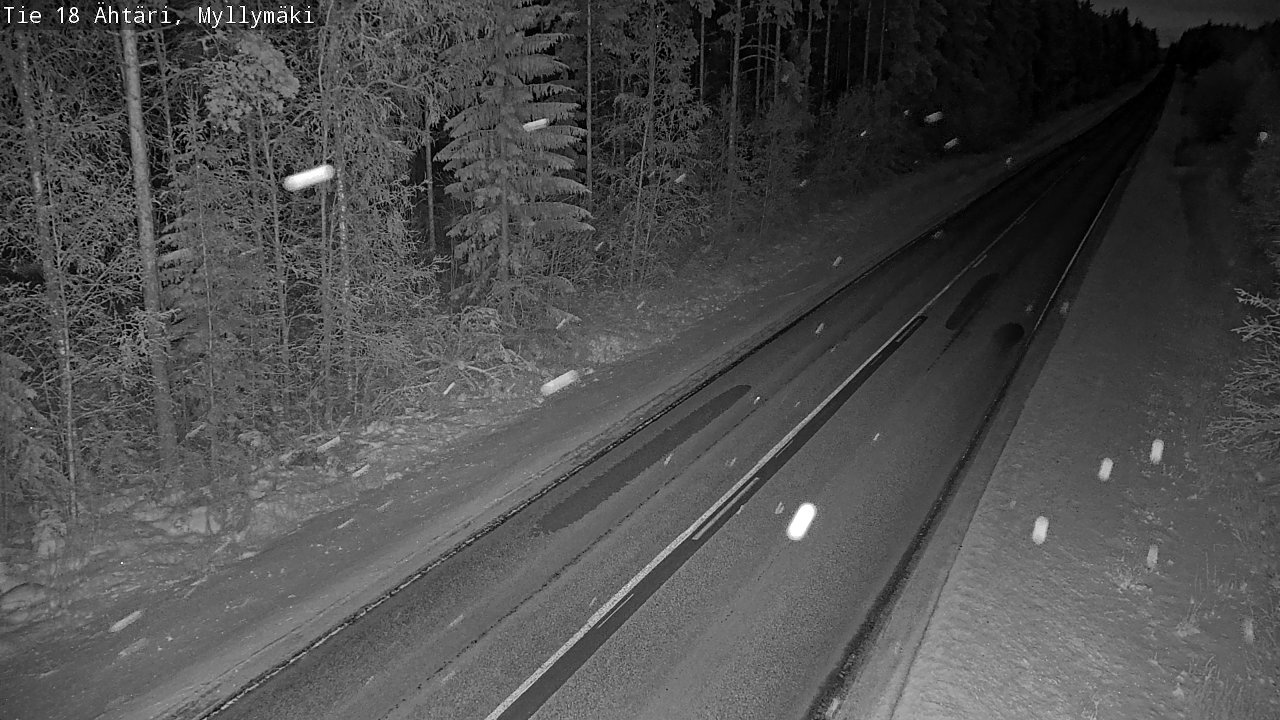 Kelikamerat Kuva Tie 18 Ähtäri, Myllymäki, Ähtäri, Etelä-Pohjanmaa