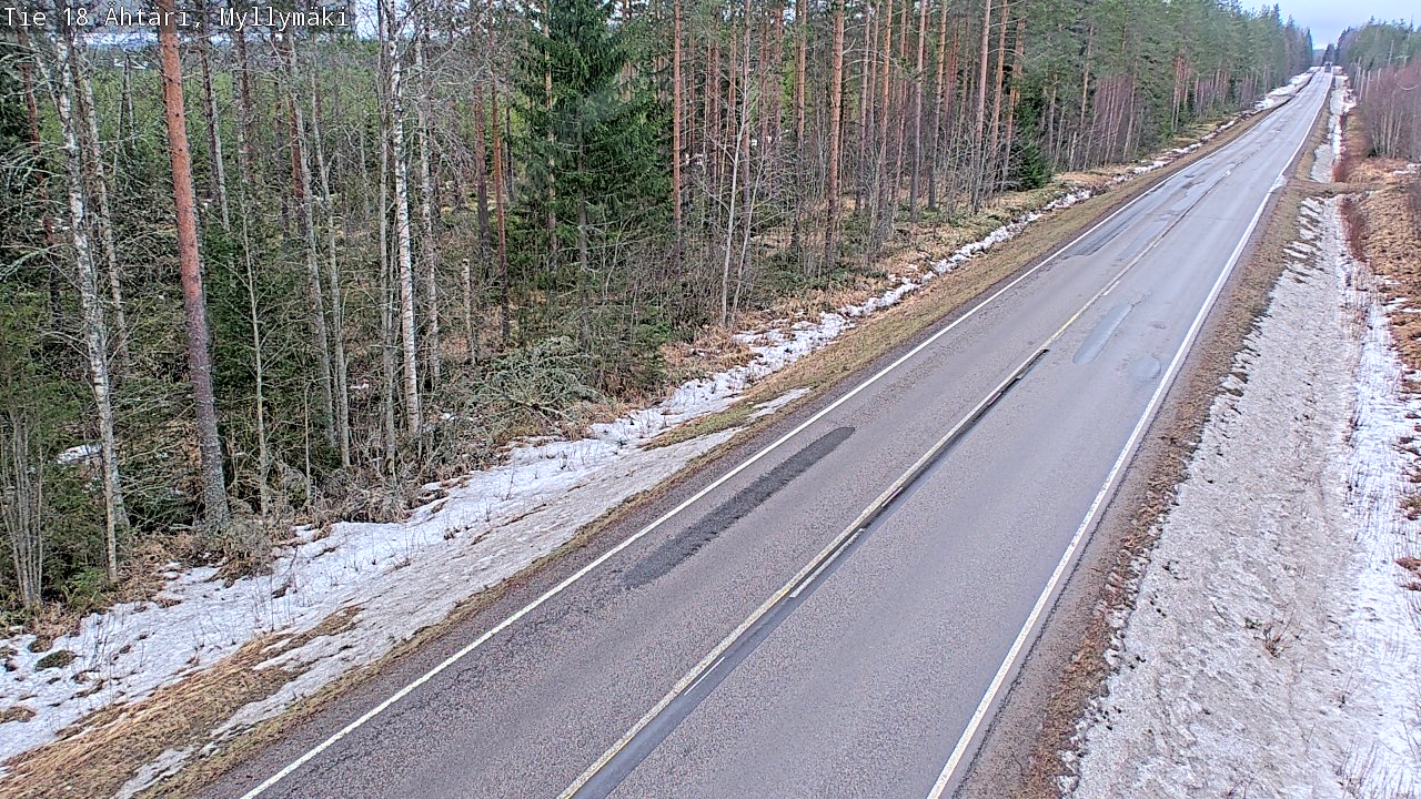 Kelikamerat Kuva Tie 18 Ähtäri, Myllymäki, Ähtäri, Etelä-Pohjanmaa