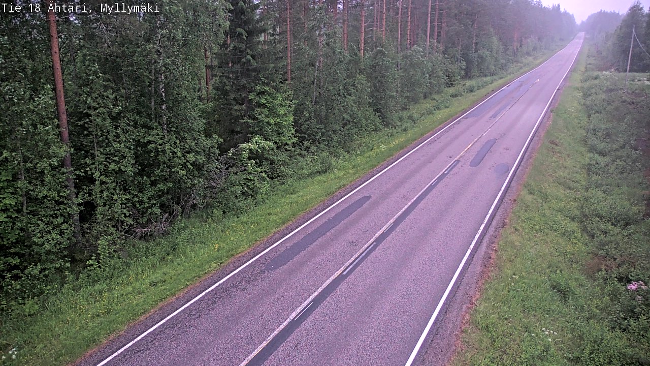 Kelikamerat Kuva Tie 18 Ähtäri, Myllymäki, Ähtäri, Etelä-Pohjanmaa