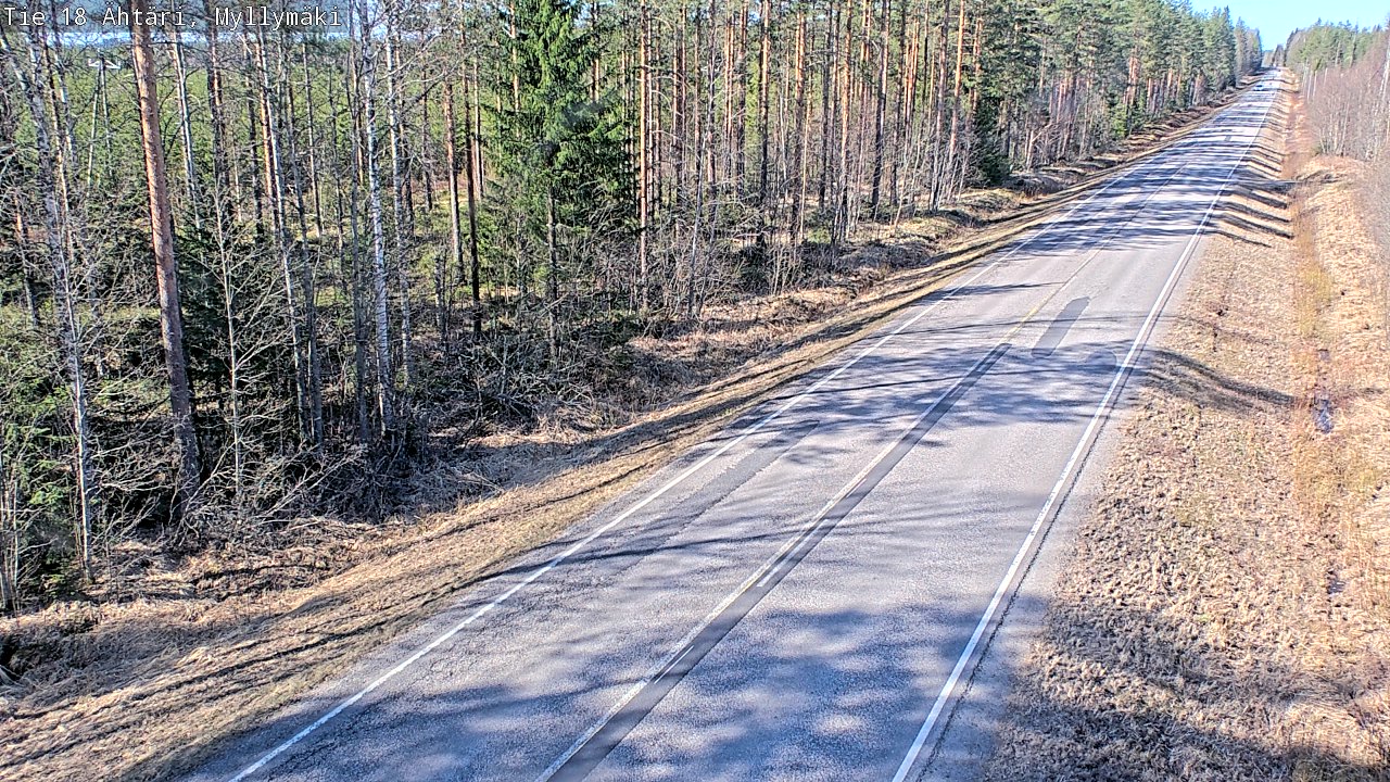 Kelikamerat Kuva Tie 18 Ähtäri, Myllymäki, Ähtäri, Etelä-Pohjanmaa