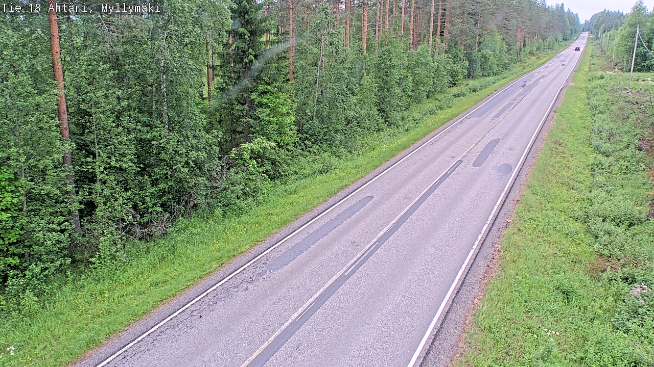 Kelikamerat Kuva Tie 18 Ähtäri, Myllymäki, Ähtäri, Etelä-Pohjanmaa