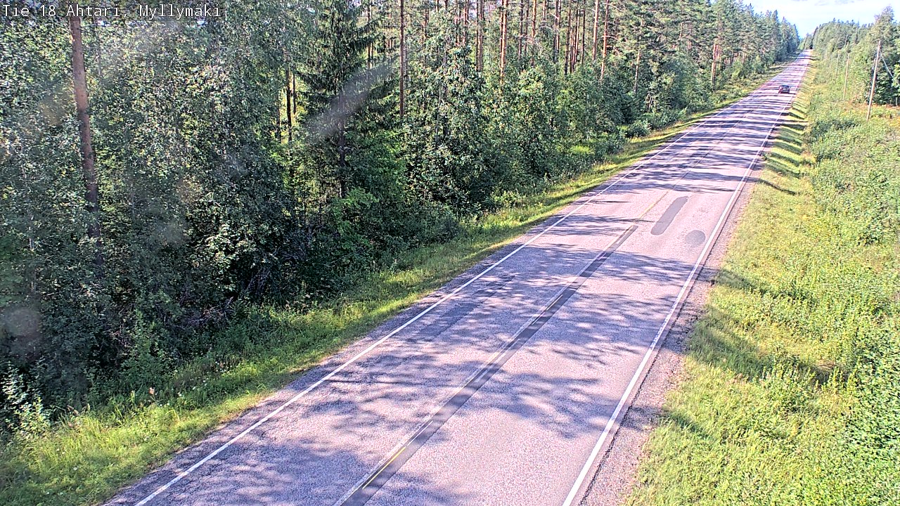 Kelikamerat Kuva Tie 18 Ähtäri, Myllymäki, Ähtäri, Etelä-Pohjanmaa