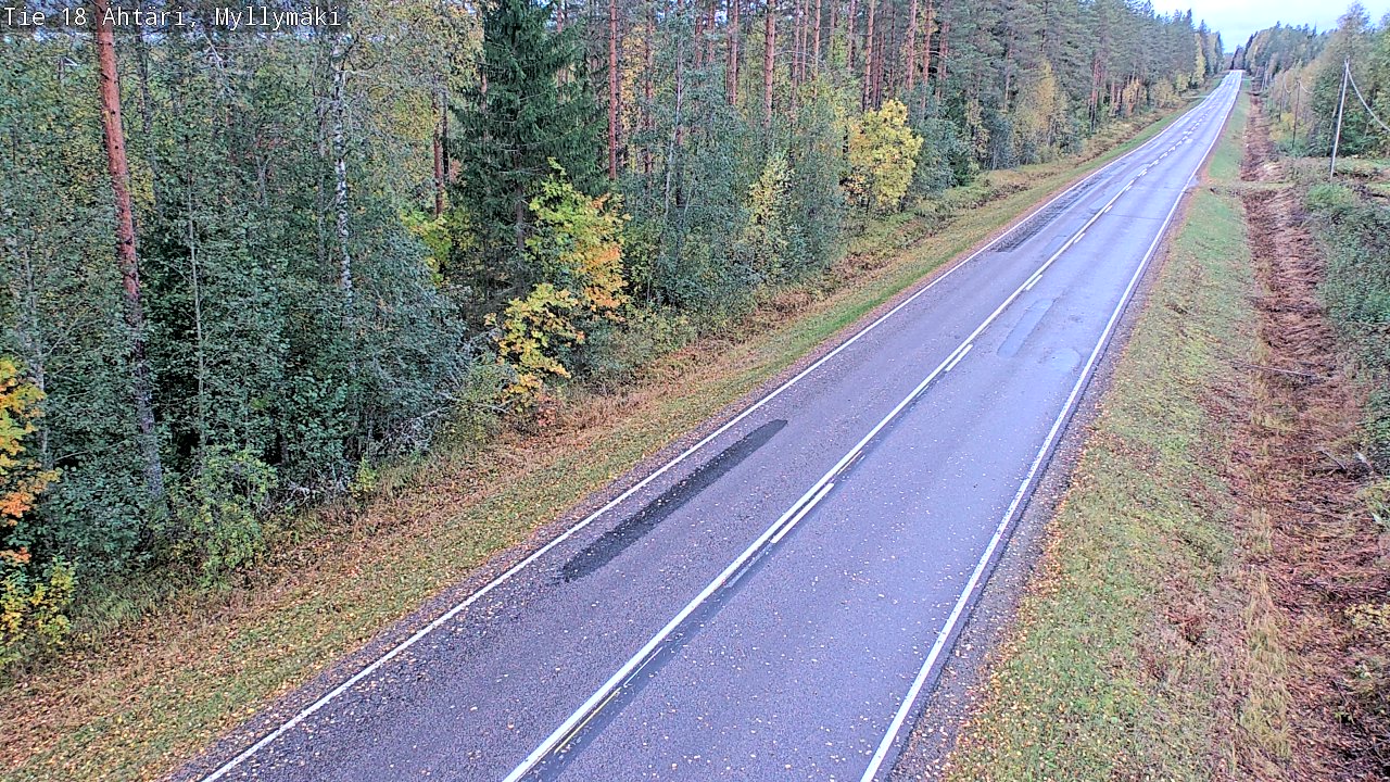 Kelikamerat Kuva Tie 18 Ähtäri, Myllymäki, Ähtäri, Etelä-Pohjanmaa