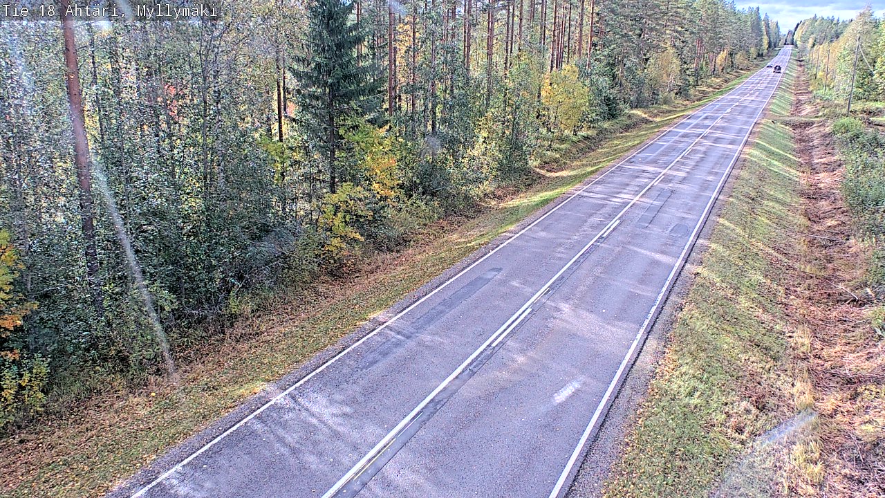 Kelikamerat Kuva Tie 18 Ähtäri, Myllymäki, Ähtäri, Etelä-Pohjanmaa