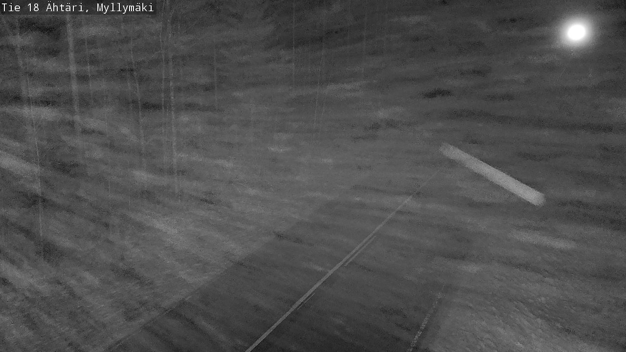 Weather Camera Image Road 18 Ähtäri, Myllymäki, Ähtäri, Etelä-Pohjanmaa