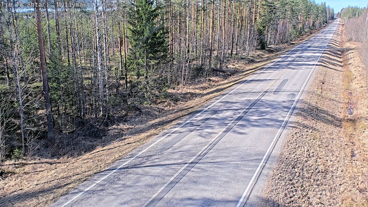Kelikamerat Kuva Tie 18 Ähtäri, Myllymäki, Ähtäri, Etelä-Pohjanmaa