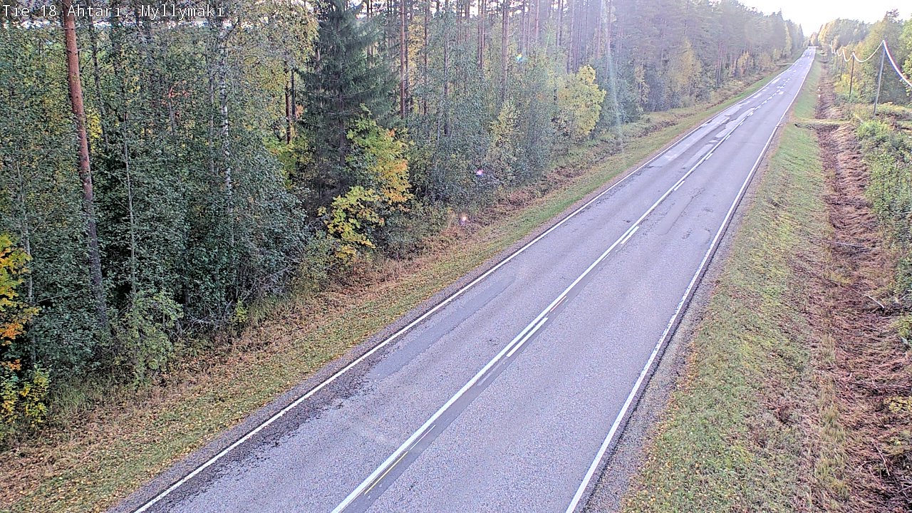 Kelikamerat Kuva Tie 18 Ähtäri, Myllymäki, Ähtäri, Etelä-Pohjanmaa