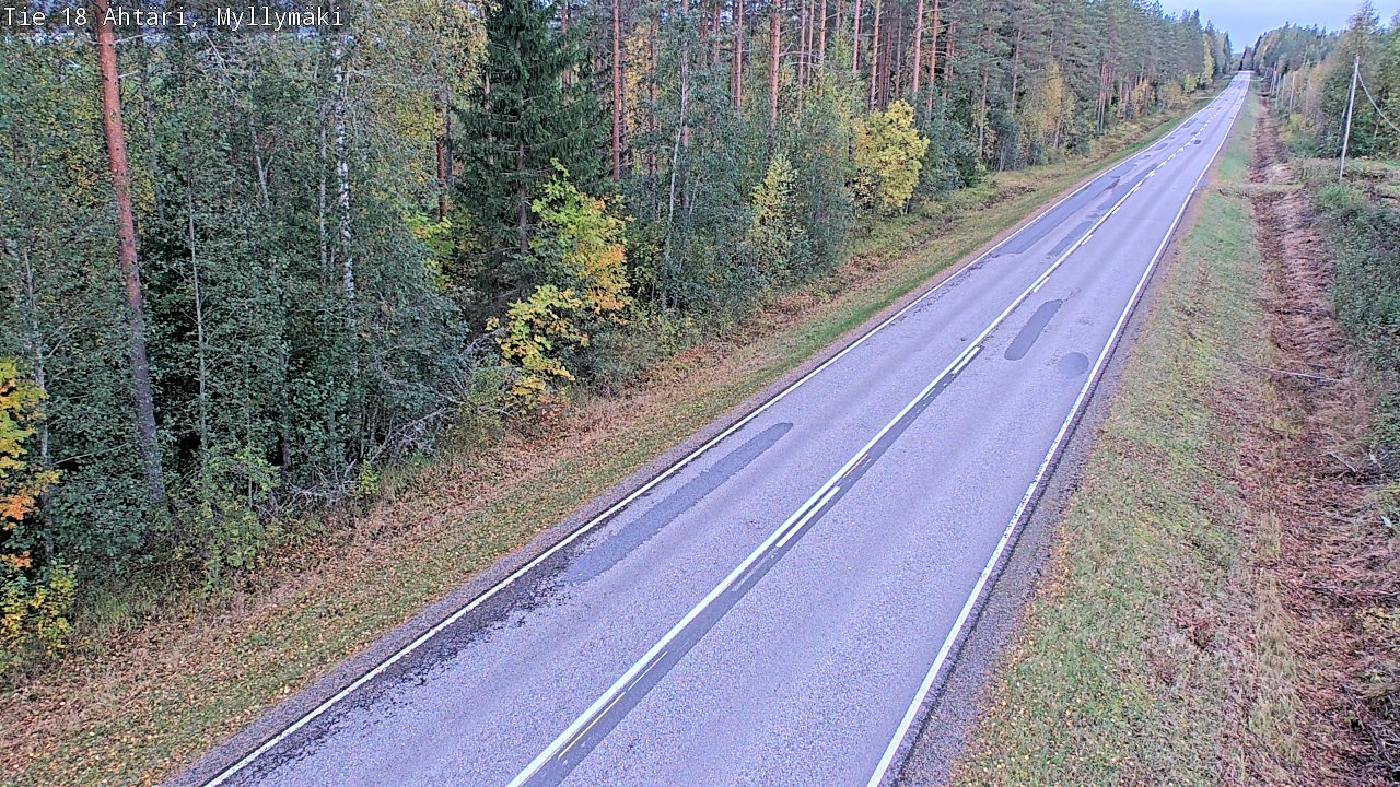 Kelikamerat Kuva Tie 18 Ähtäri, Myllymäki, Ähtäri, Etelä-Pohjanmaa