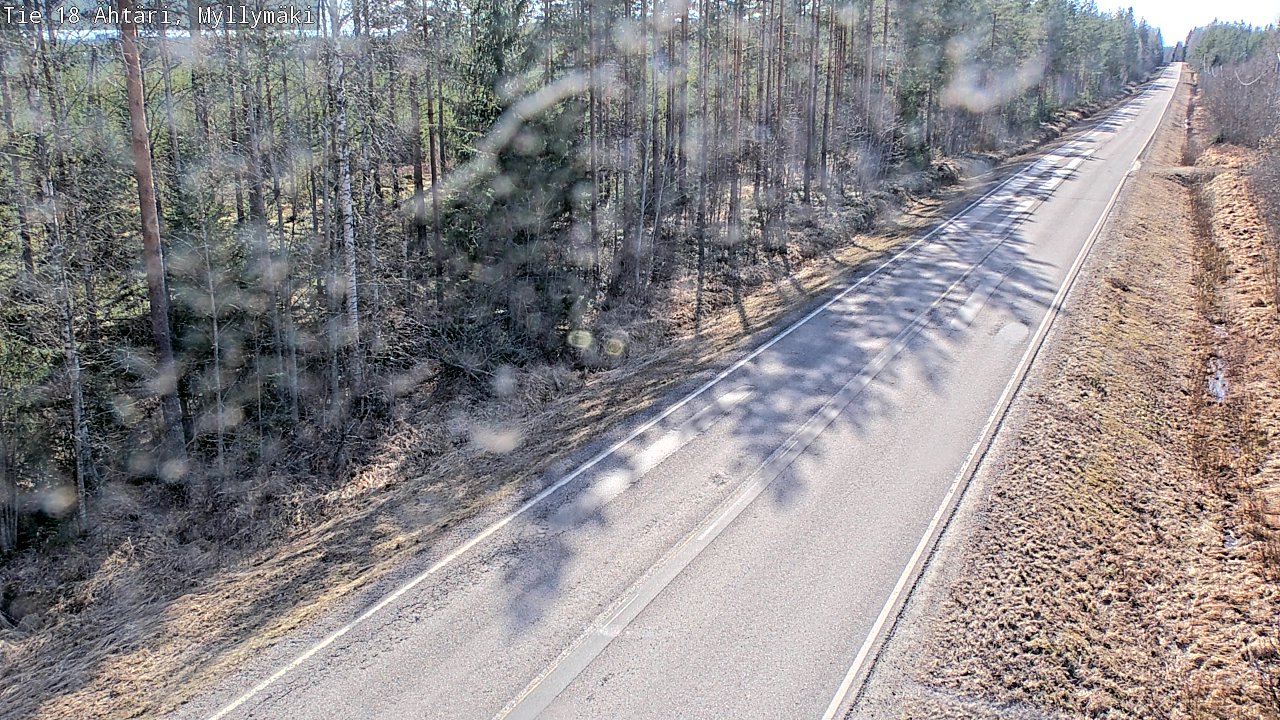 Weather Camera Image Road 18 Ähtäri, Myllymäki, Ähtäri, Etelä-Pohjanmaa