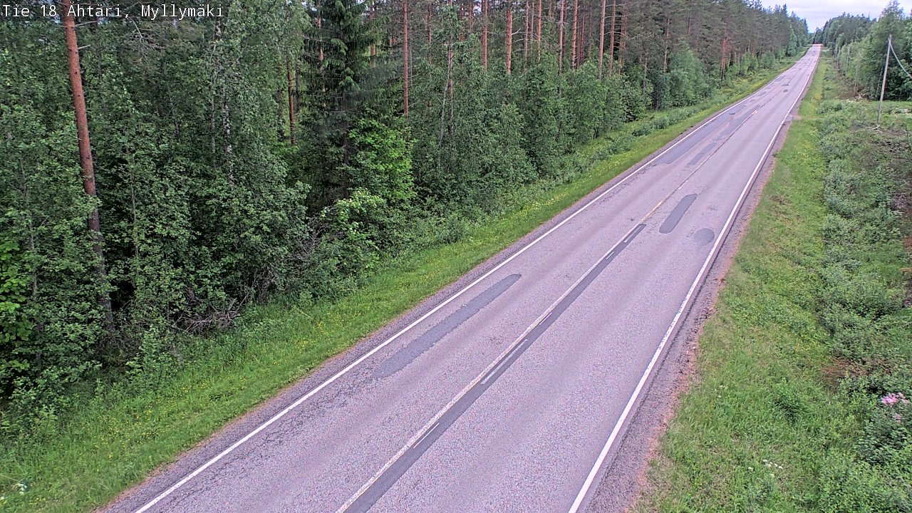 Kelikamerat Kuva Tie 18 Ähtäri, Myllymäki, Ähtäri, Etelä-Pohjanmaa