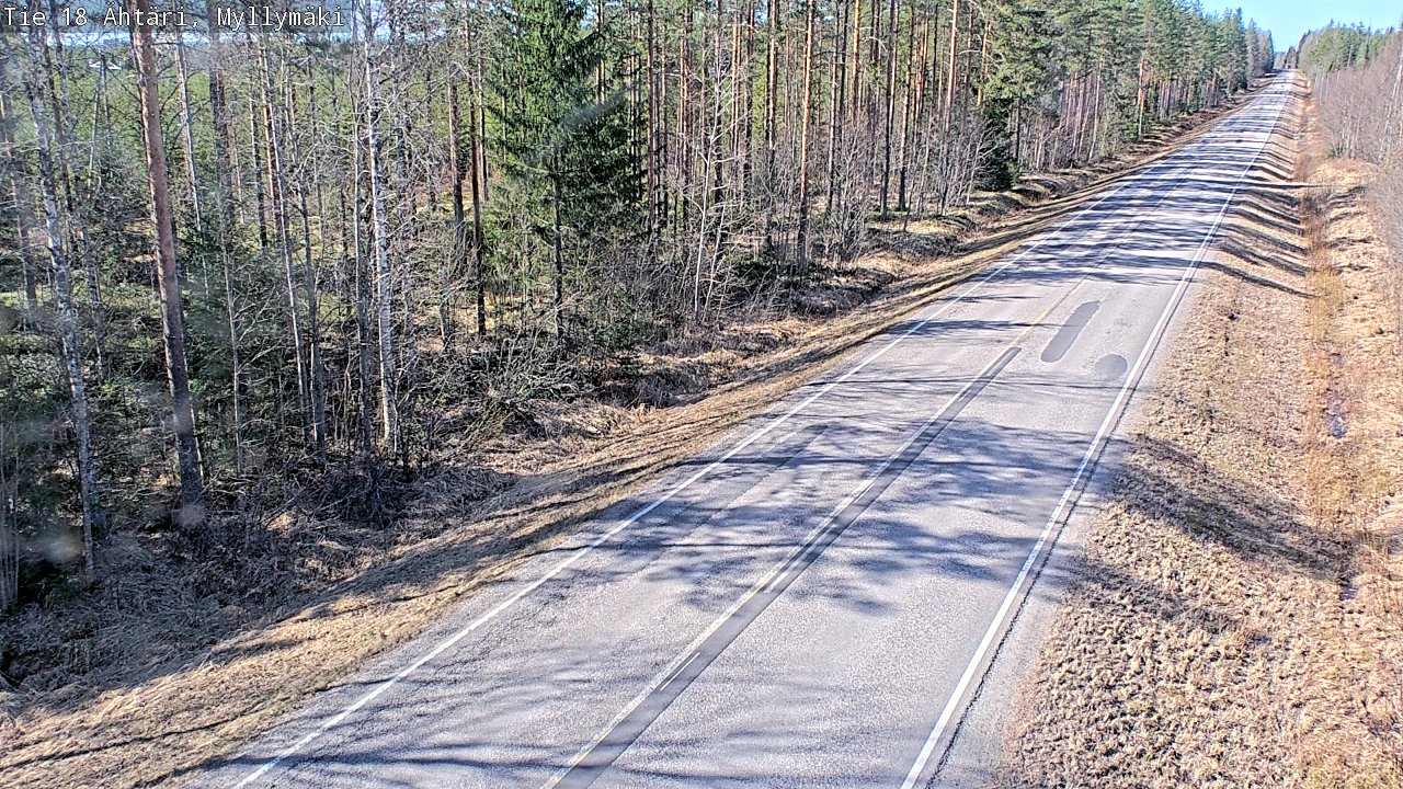 Kelikamerat Kuva Tie 18 Ähtäri, Myllymäki, Ähtäri, Etelä-Pohjanmaa