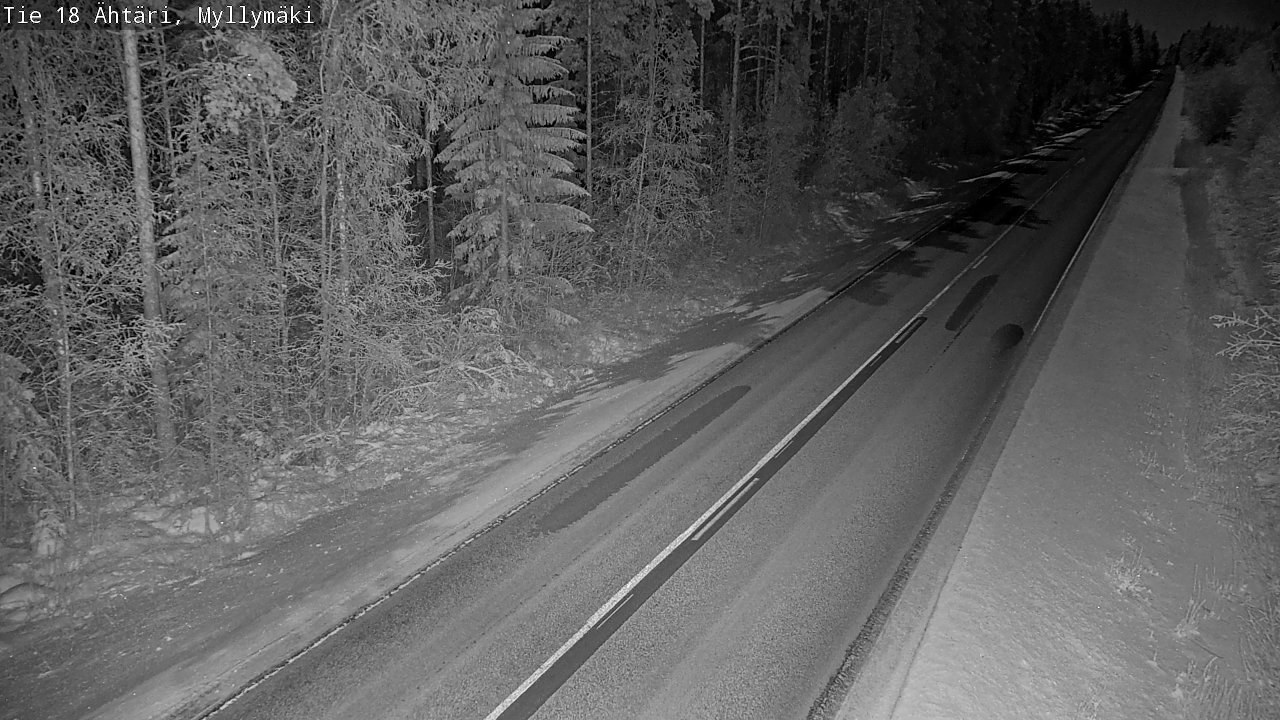 Weather Camera Image Väg 18 Etseri, Myllymäki, Ähtäri, Etelä-Pohjanmaa