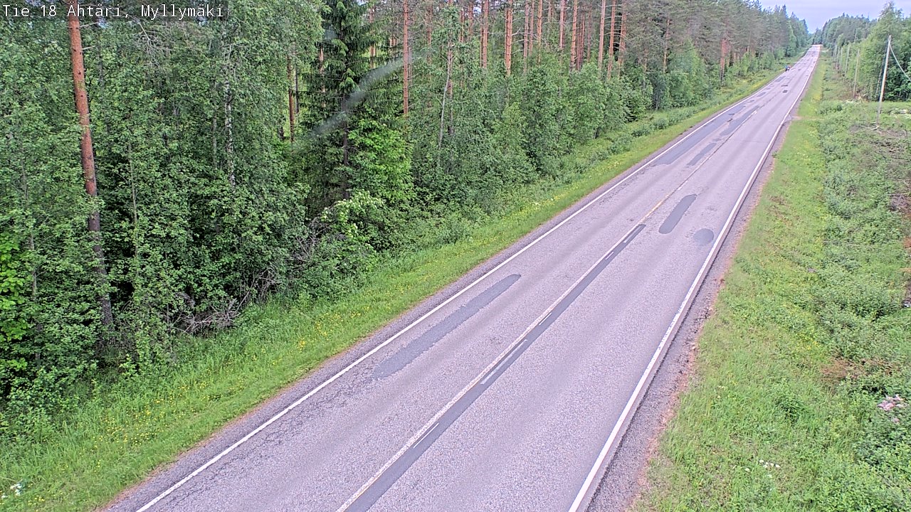 Kelikamerat Kuva Tie 18 Ähtäri, Myllymäki, Ähtäri, Etelä-Pohjanmaa