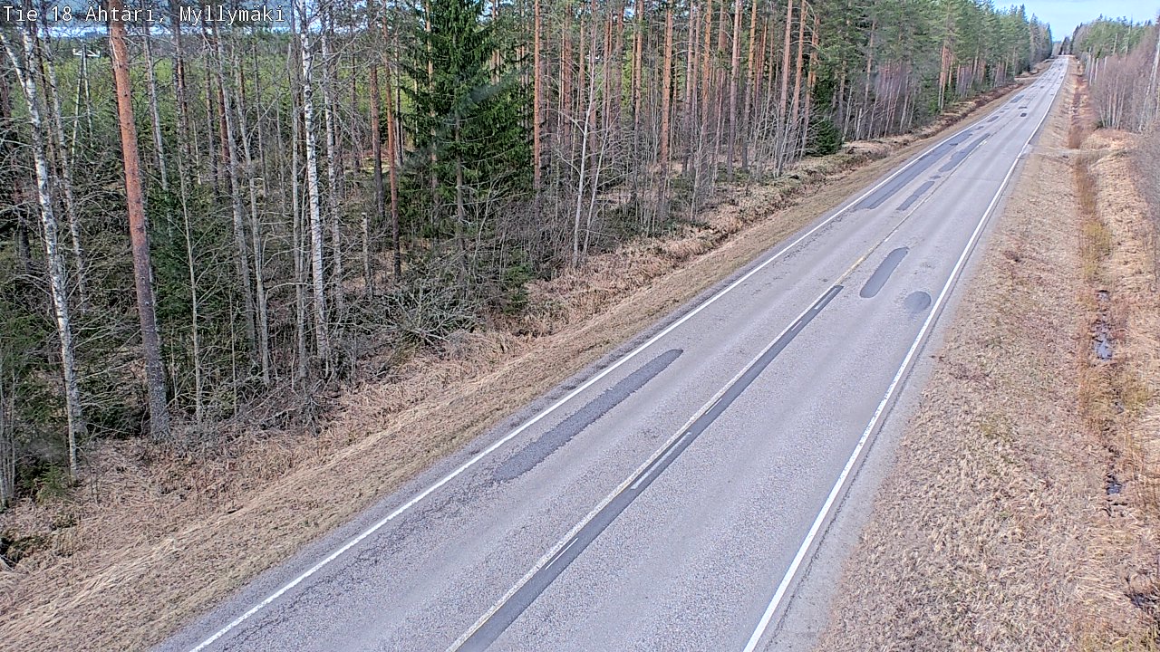 Kelikamerat Kuva Tie 18 Ähtäri, Myllymäki, Ähtäri, Etelä-Pohjanmaa