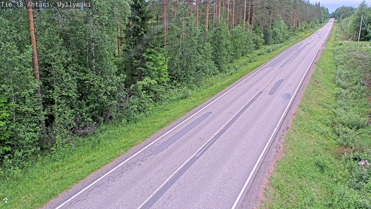 Kelikamerat Kuva Tie 18 Ähtäri, Myllymäki, Ähtäri, Etelä-Pohjanmaa