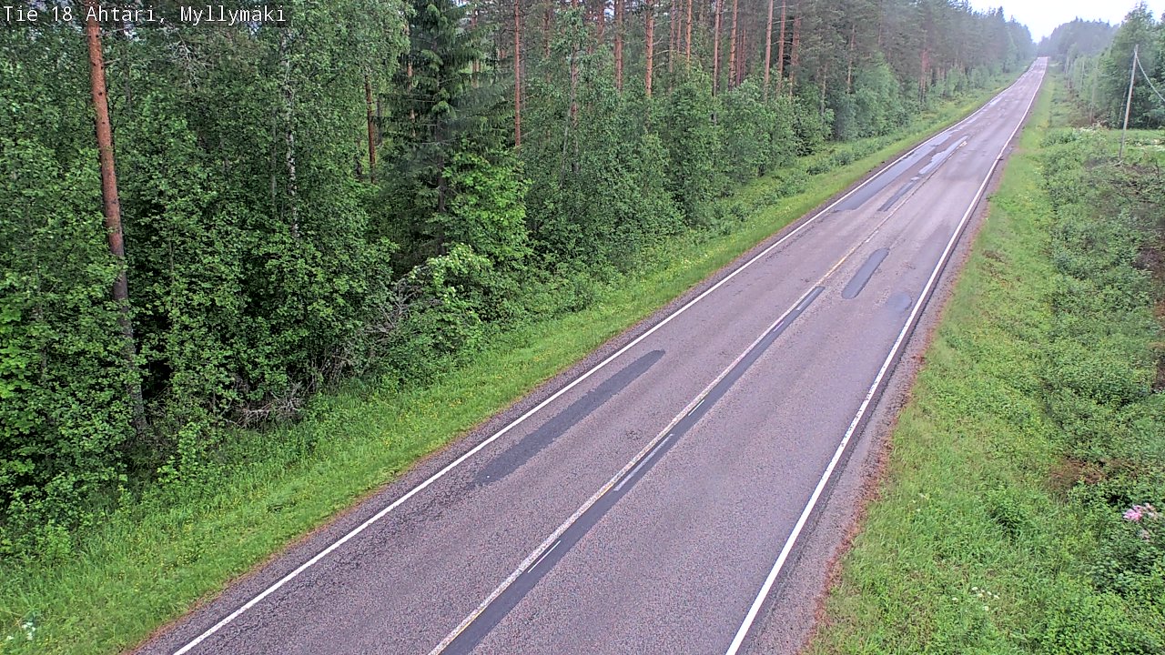 Kelikamerat Kuva Tie 18 Ähtäri, Myllymäki, Ähtäri, Etelä-Pohjanmaa