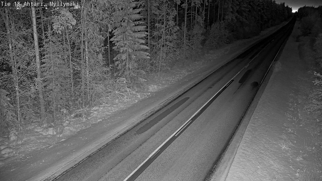 Kelikamerat Kuva Tie 18 Ähtäri, Myllymäki, Ähtäri, Etelä-Pohjanmaa