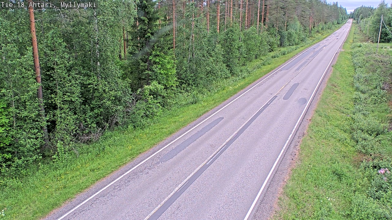 Kelikamerat Kuva Tie 18 Ähtäri, Myllymäki, Ähtäri, Etelä-Pohjanmaa
