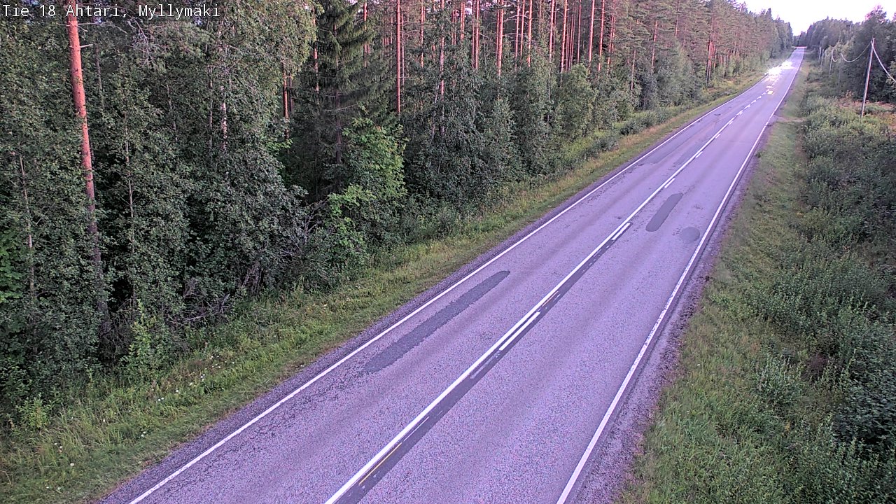 Kelikamerat Kuva Tie 18 Ähtäri, Myllymäki, Ähtäri, Etelä-Pohjanmaa