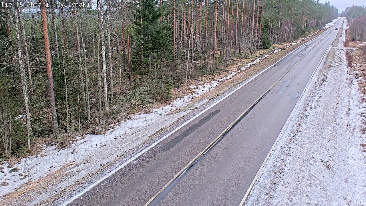Kelikamerat Kuva Tie 18 Ähtäri, Myllymäki, Ähtäri, Etelä-Pohjanmaa