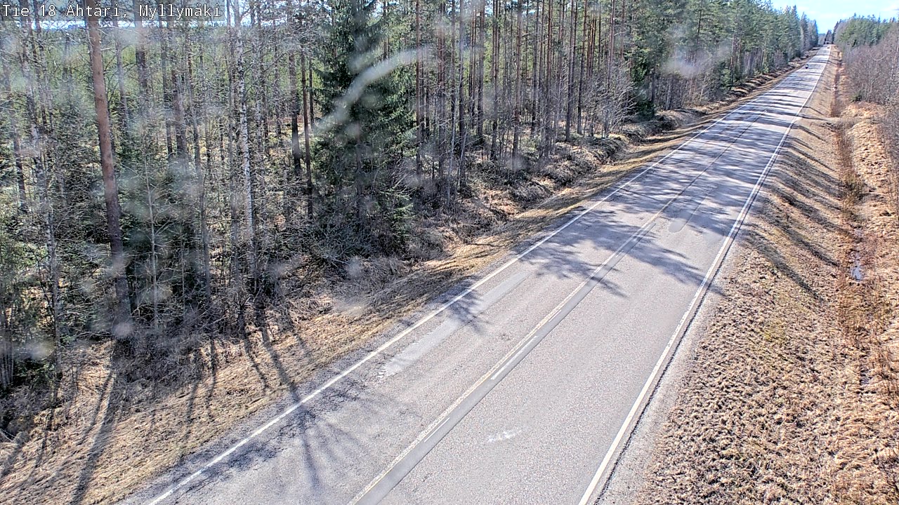 Weather Camera Image Road 18 Ähtäri, Myllymäki, Ähtäri, Etelä-Pohjanmaa