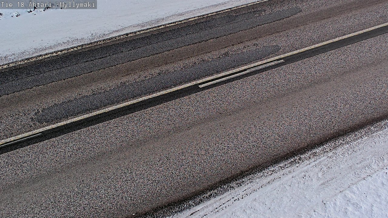 Weather Camera Image Road 18 Ähtäri, Myllymäki, Ähtäri, Etelä-Pohjanmaa