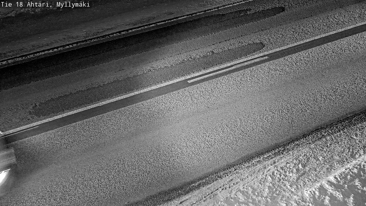 Weather Camera Image Road 18 Ähtäri, Myllymäki, Ähtäri, Etelä-Pohjanmaa