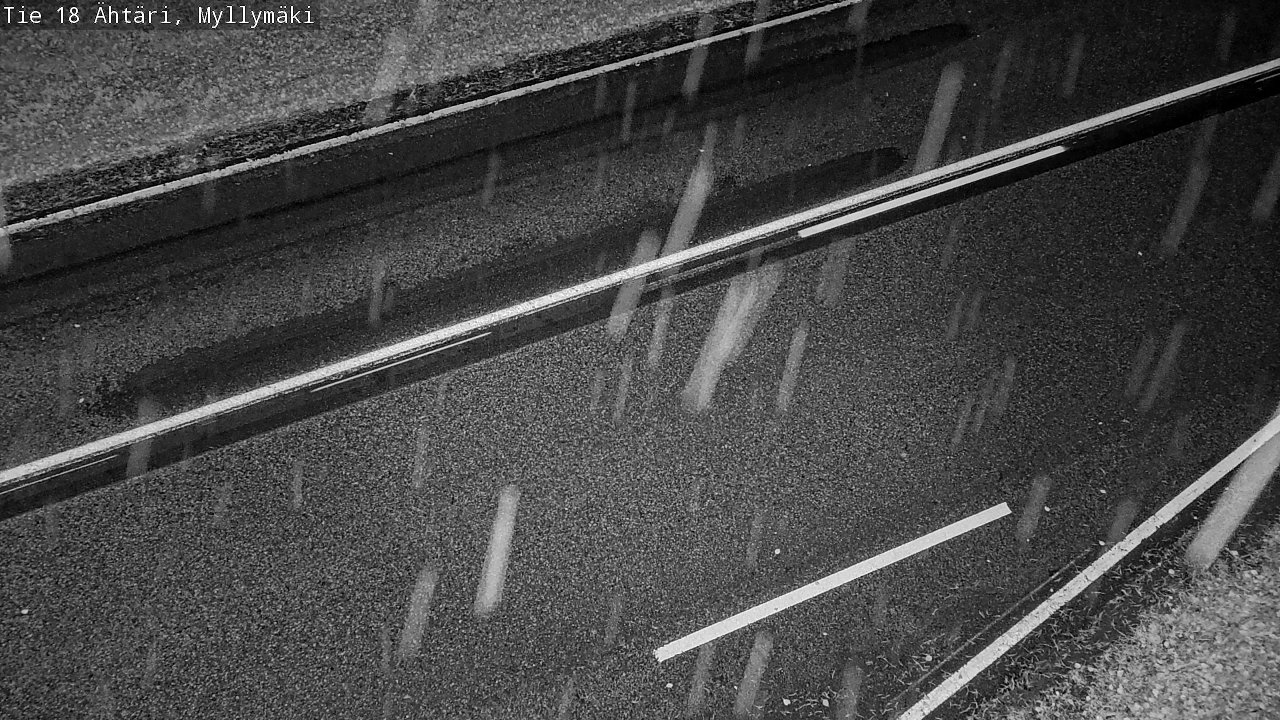 Weather Camera Image Road 18 Ähtäri, Myllymäki, Ähtäri, Etelä-Pohjanmaa