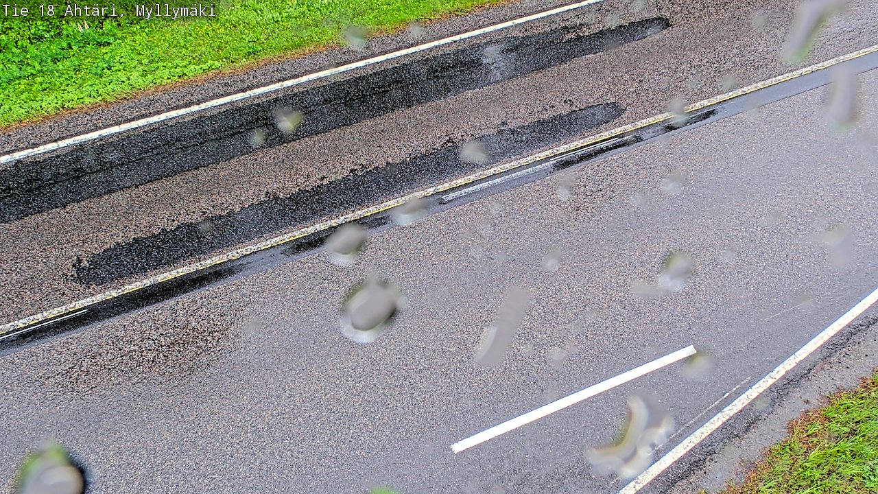 Weather Camera Image Väg 18 Etseri, Myllymäki, Ähtäri, Etelä-Pohjanmaa