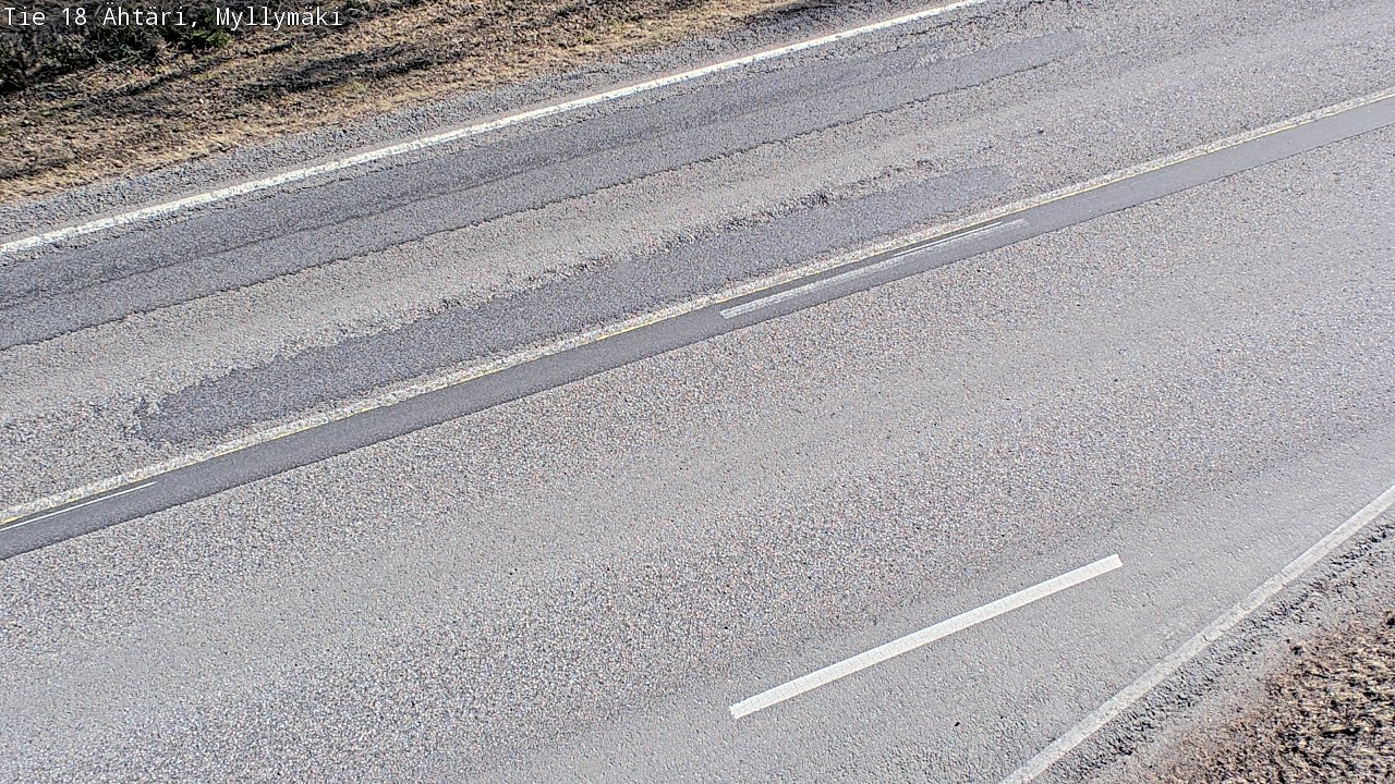 Weather Camera Image Road 18 Ähtäri, Myllymäki, Ähtäri, Etelä-Pohjanmaa