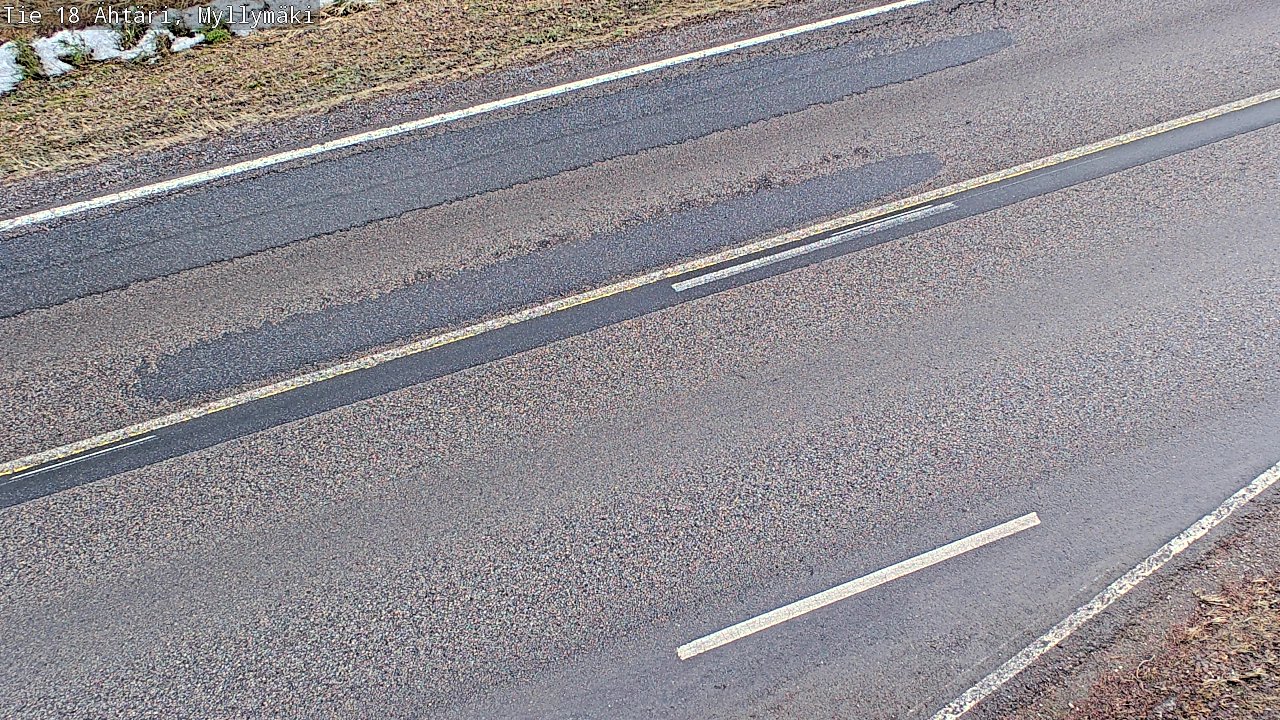 Weather Camera Image Road 18 Ähtäri, Myllymäki, Ähtäri, Etelä-Pohjanmaa