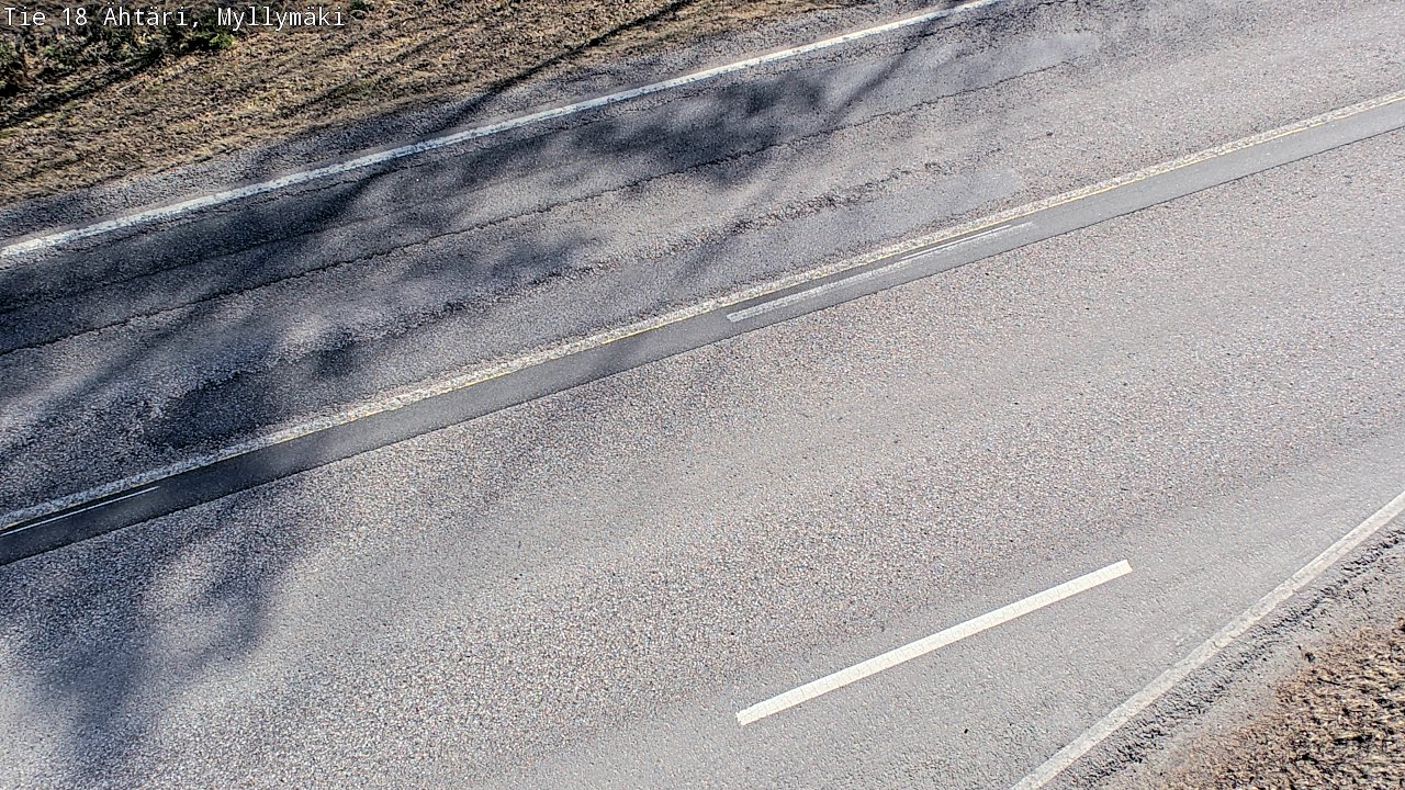 Weather Camera Image Road 18 Ähtäri, Myllymäki, Ähtäri, Etelä-Pohjanmaa