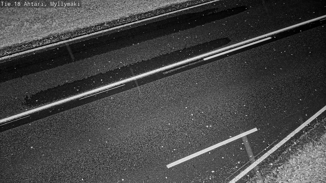 Weather Camera Image Road 18 Ähtäri, Myllymäki, Ähtäri, Etelä-Pohjanmaa