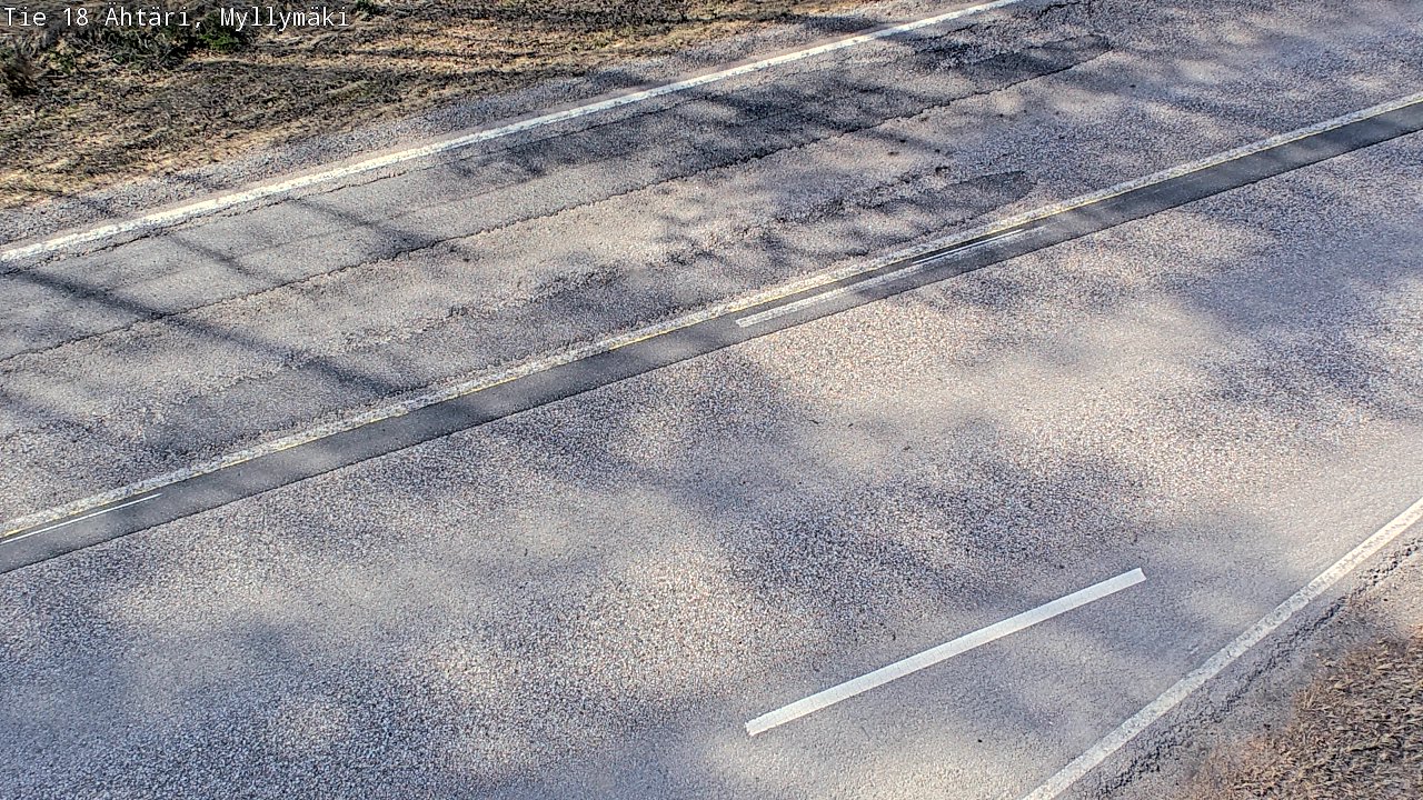 Weather Camera Image Road 18 Ähtäri, Myllymäki, Ähtäri, Etelä-Pohjanmaa