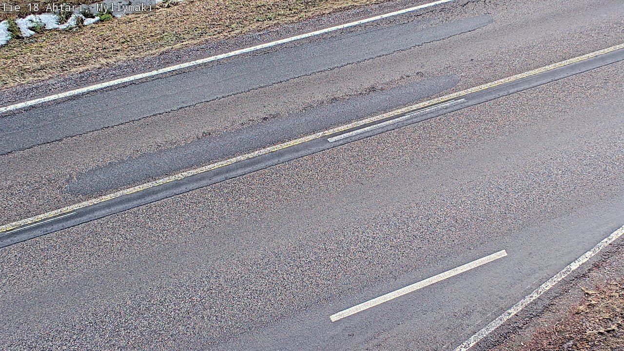 Weather Camera Image Road 18 Ähtäri, Myllymäki, Ähtäri, Etelä-Pohjanmaa