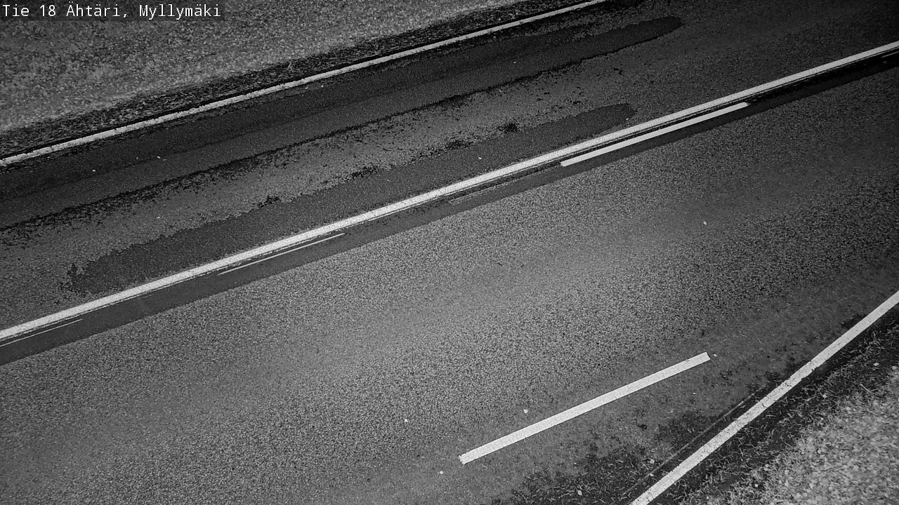 Weather Camera Image Road 18 Ähtäri, Myllymäki, Ähtäri, Etelä-Pohjanmaa