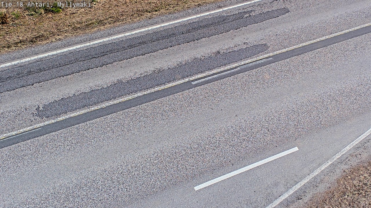 Weather Camera Image Road 18 Ähtäri, Myllymäki, Ähtäri, Etelä-Pohjanmaa